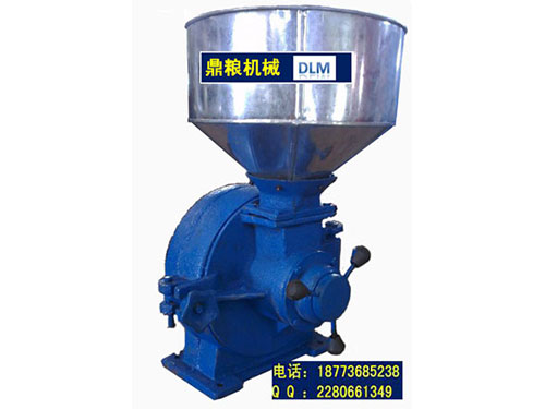 30型磨片式粉碎機(jī)、磨粉機(jī)磨粉機(jī)，磨片式，產(chǎn)量達(dá)1000公斤時(shí),粗細(xì)可調(diào)